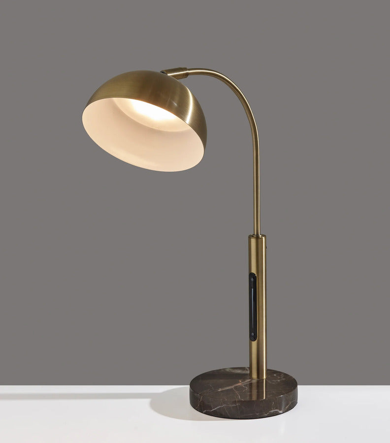 Adesso Bolton LED Desk Lamp With Smart Switch