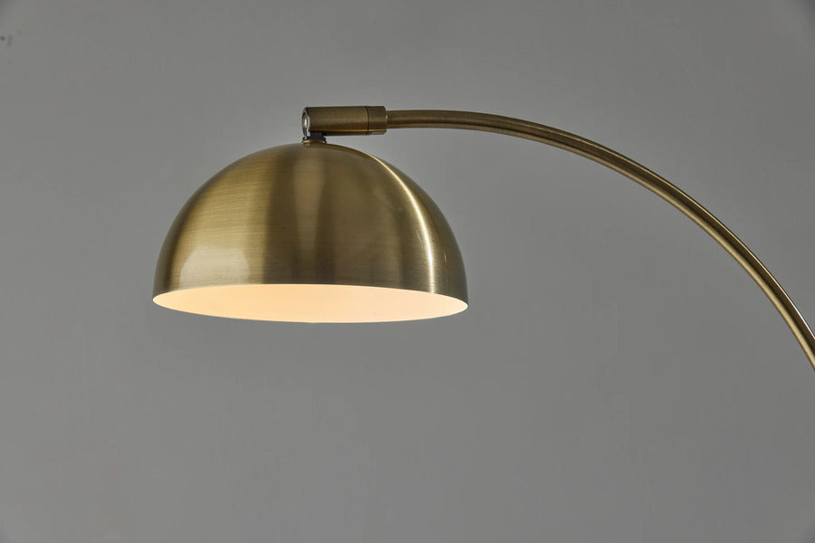 Adesso Bolton LED Floor Lamp With Smart Switch