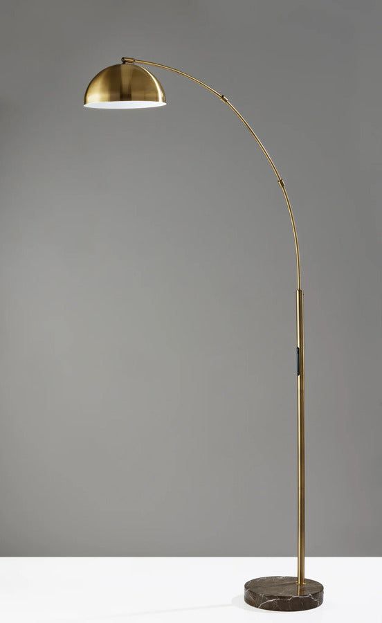 Adesso Bolton LED Arc Lamp With Smart Switch