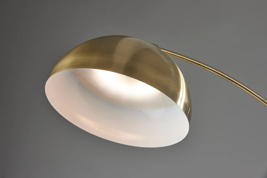 Adesso Bolton LED Arc Lamp With Smart Switch