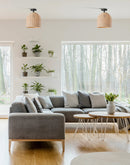 Adesso Bahama Flush Mount