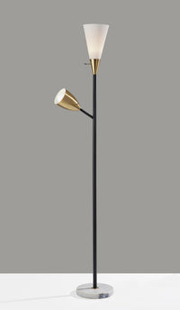 Adesso Dixon Combo Torchiere