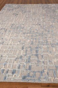 Exquisite Rugs Vista Handmade Hand Loomed New Zealand Wool and Bamboo Silk Area Rug