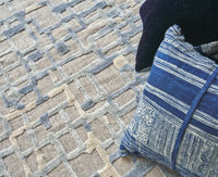 Exquisite Rugs Vista Handmade Hand Loomed New Zealand Wool and Bamboo Silk Area Rug