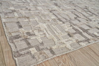 Exquisite Rugs Vista Handmade Hand Loomed New Zealand Wool and Bamboo Silk Area Rug
