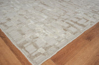 Exquisite Rugs Vista Handmade Hand Loomed New Zealand Wool and Bamboo Silk Area Rug