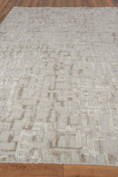 Exquisite Rugs Vista Handmade Hand Loomed New Zealand Wool and Bamboo Silk Area Rug