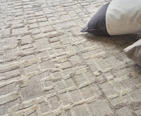 Exquisite Rugs Vista Handmade Hand Loomed New Zealand Wool and Bamboo Silk Area Rug