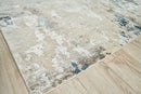 Exquisite Rugs Cosmo Handmade Hand-Knotted New Zealand Wool and Bamboo Silk Area Rug