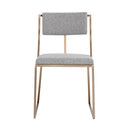 Sunpan Makena Dining Chair Monument Oatmeal / Pebble