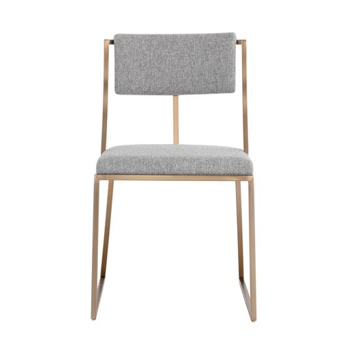 Sunpan Makena Dining Chair Monument Oatmeal / Pebble