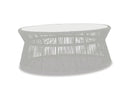 Sunset West Miami Coffee Table with Honed Cararra Marble Top