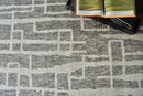 Exquisite Rugs Aldridge Handmade Hand-Knotted New Zealand Wool and Bamboo Silk Area Rug