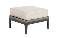 Sunset West Marbella Aluminum Ottoman with Cushions