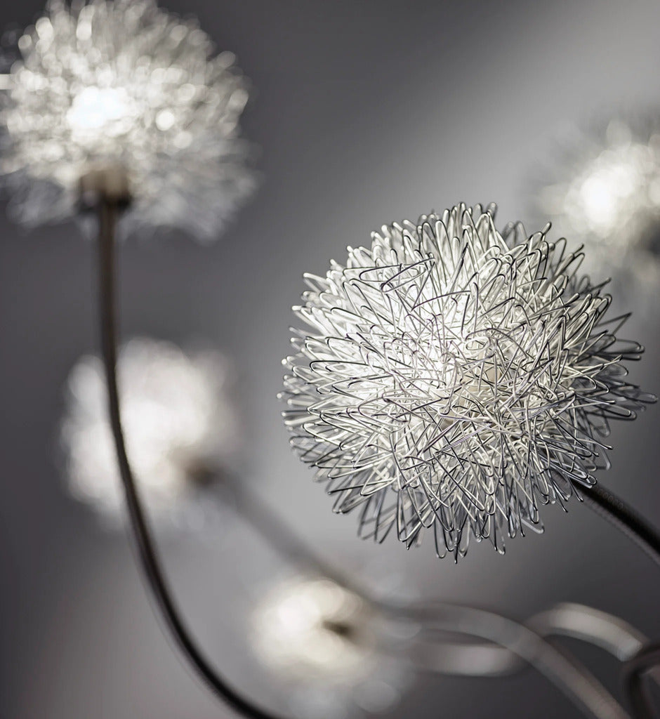 Adesso Pom Pom LED Floor Lamp