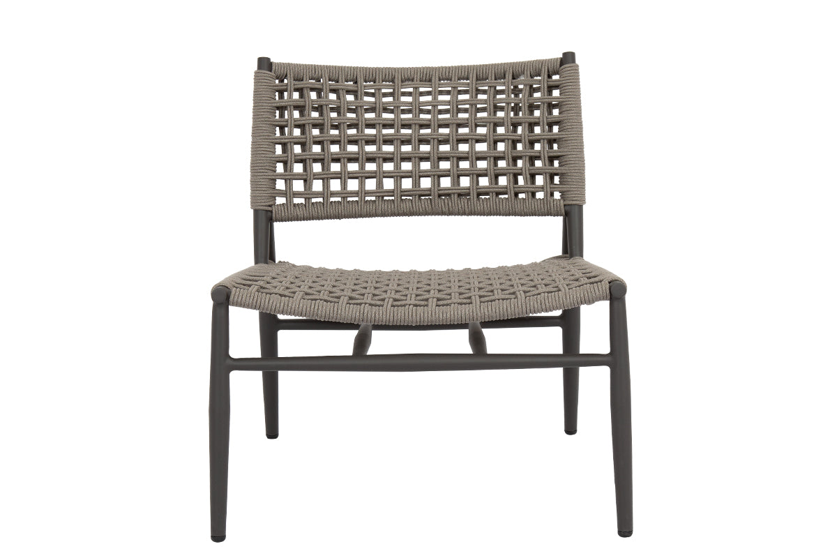 Sunset West Grigio Cushionless Accent Chair