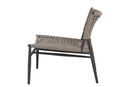 Sunset West Grigio Cushionless Accent Chair