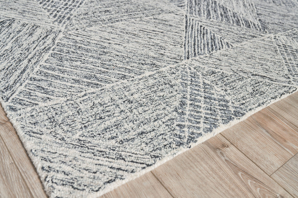 Exquisite Rugs Caprice Handmade Hand-Tufted New Zealand Wool Area Rug