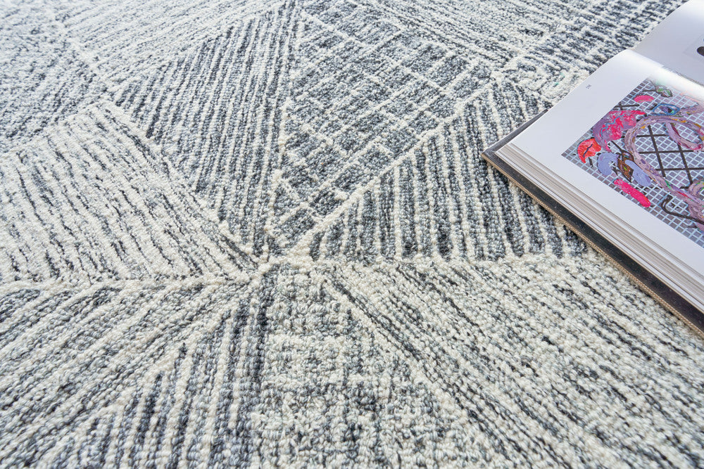 Exquisite Rugs Caprice Handmade Hand-Tufted New Zealand Wool Area Rug