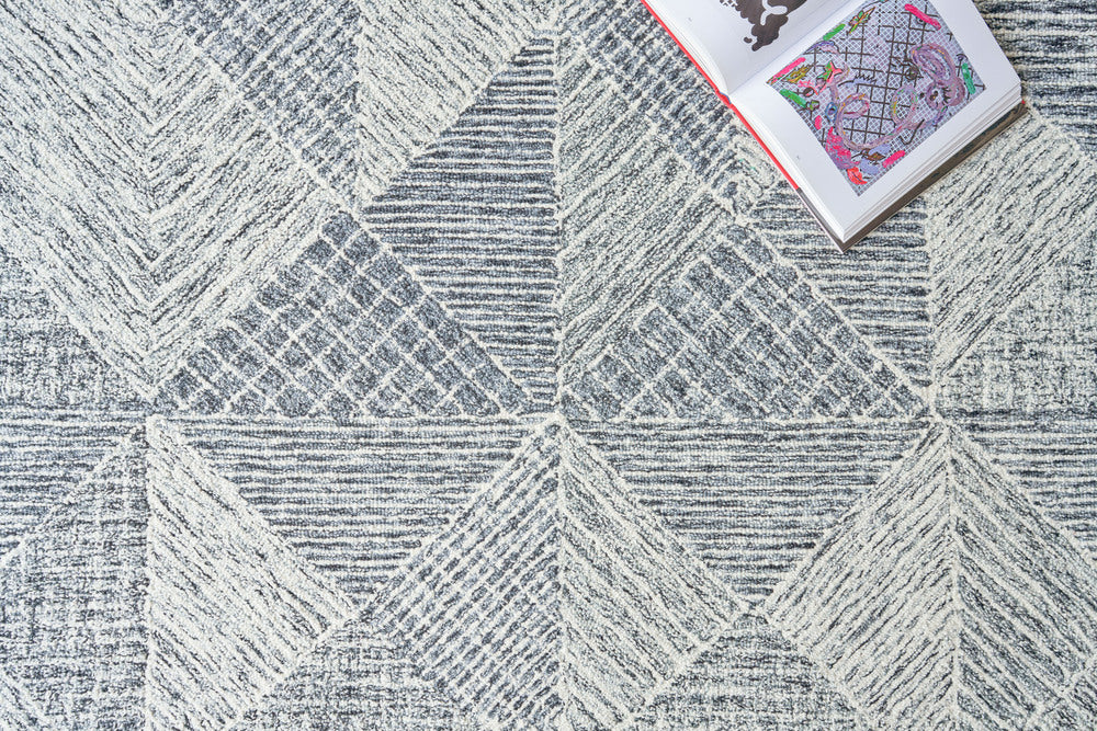 Exquisite Rugs Caprice Handmade Hand-Tufted New Zealand Wool Area Rug
