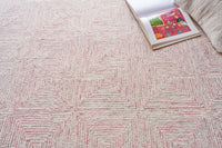 Exquisite Rugs Caprice Handmade Hand-Tufted New Zealand Wool Area Rug