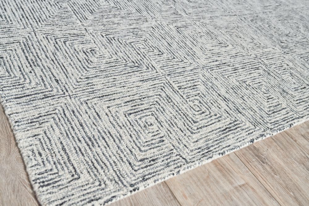 Exquisite Rugs Caprice Handmade Hand-Tufted New Zealand Wool Area Rug