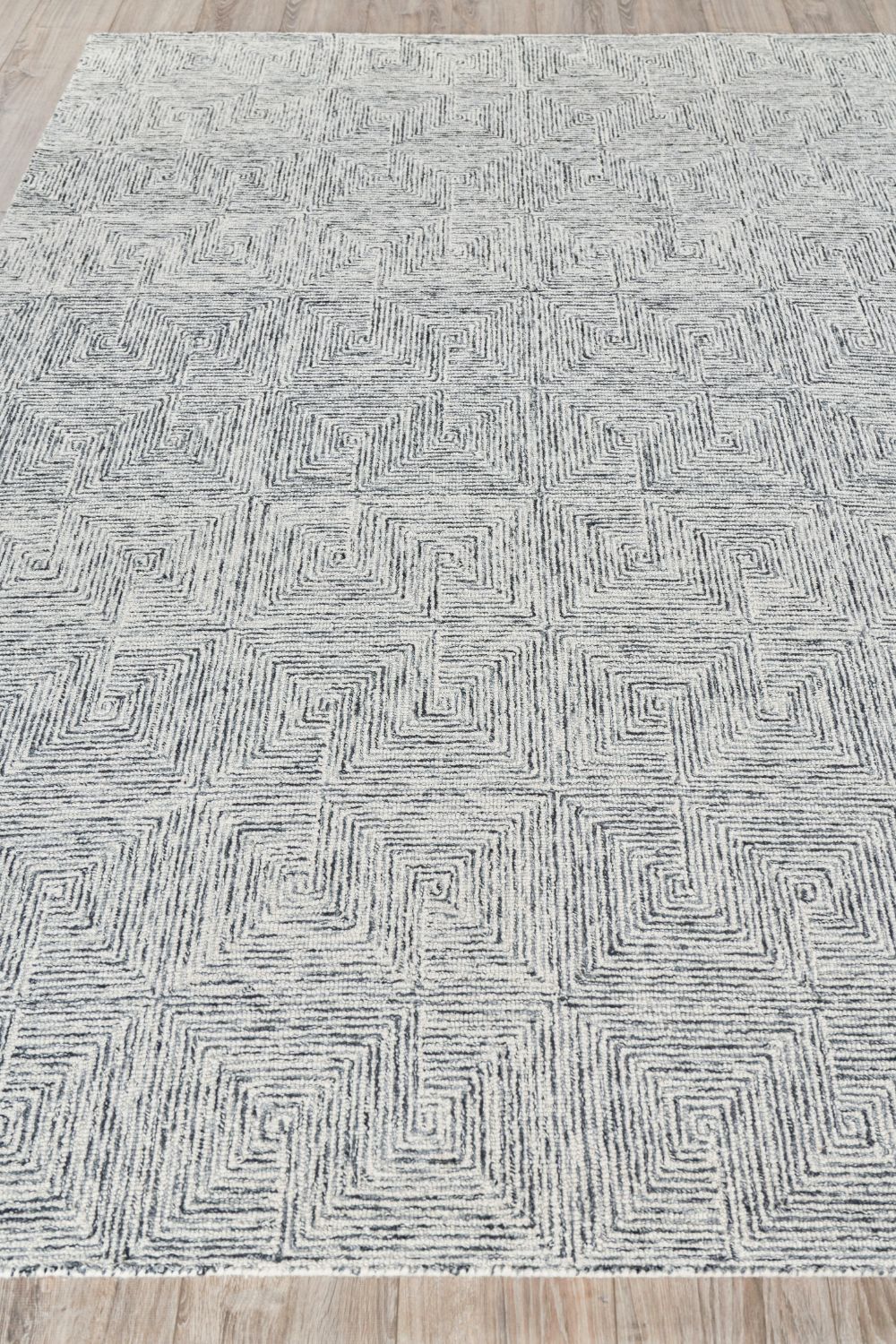 Exquisite Rugs Caprice Handmade Hand-Tufted New Zealand Wool Area Rug