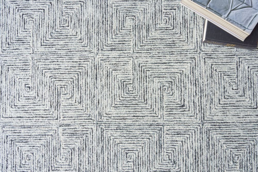 Exquisite Rugs Caprice Handmade Hand-Tufted New Zealand Wool Area Rug