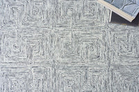 Exquisite Rugs Caprice Handmade Hand-Tufted New Zealand Wool Area Rug