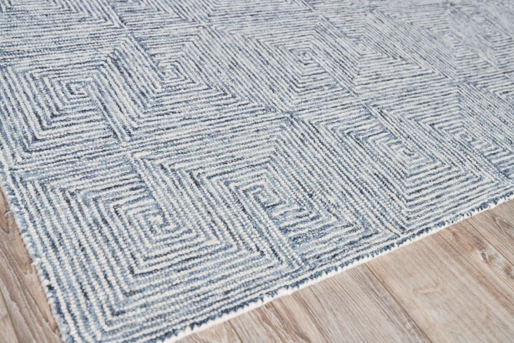 Exquisite Rugs Caprice Handmade Hand-Tufted New Zealand Wool Area Rug