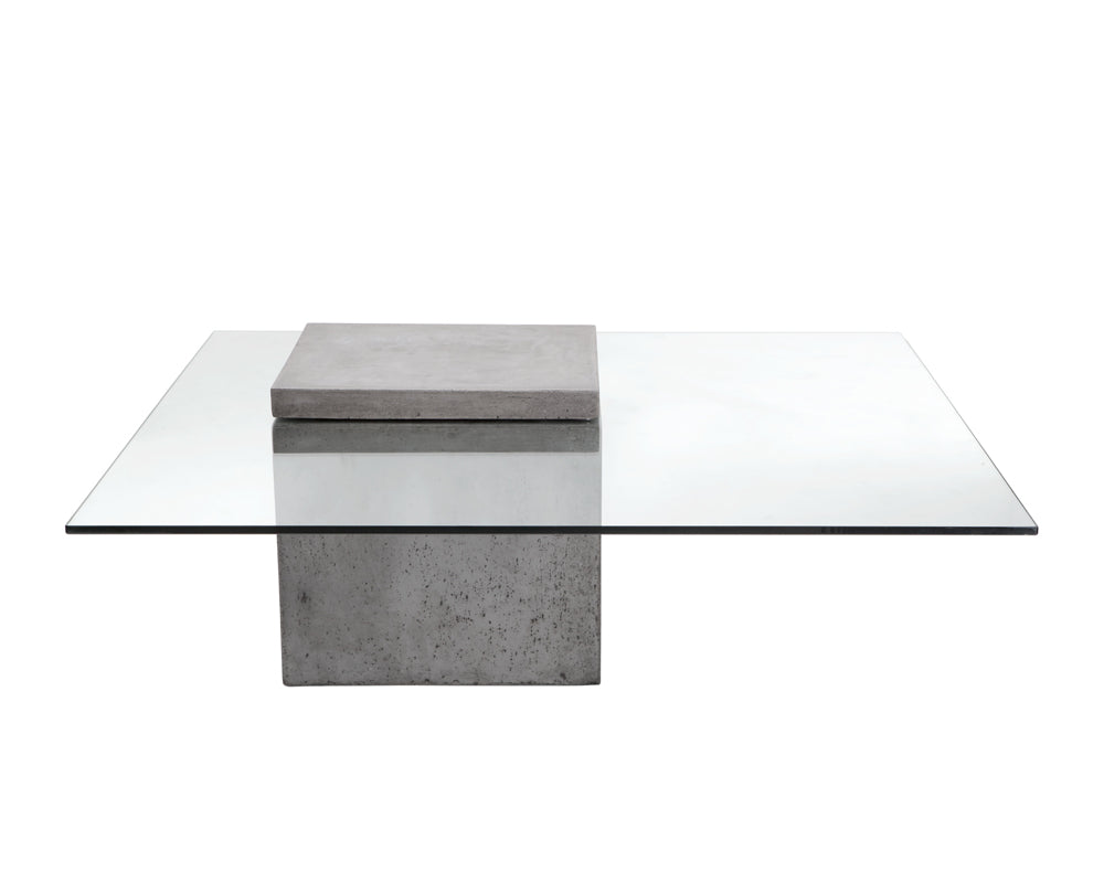 Sunpan Grange Coffee Table - Square - Anthracite Grey