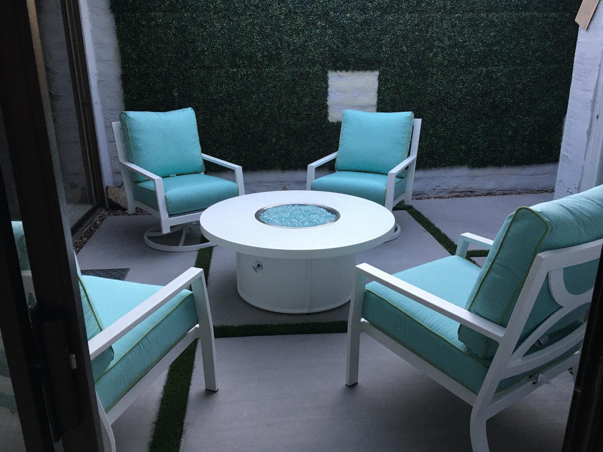 The Outdoor Plus Mabel Powder Coated Fire Table