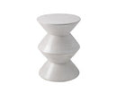 Sunpan Union End Table - Anthracite Grey/Black/White
