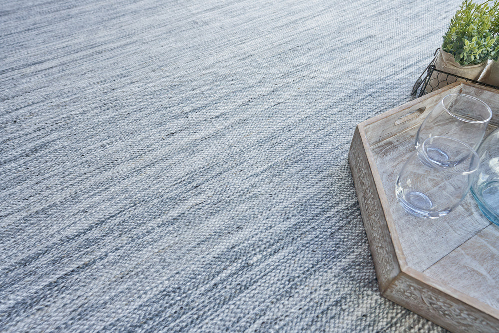 Exquisite Rugs Kashmir INDOOR/OUTDOOR Handmade Flatwoven PET Yarn