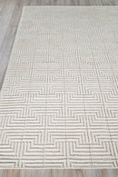 Exquisite Rugs Manzoni Handmade Hand Loomed Viscose and Cotton Area Rug