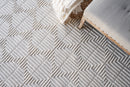 Exquisite Rugs Manzoni Handmade Hand Loomed Viscose and Cotton Area Rug