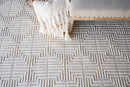 Exquisite Rugs Manzoni Handmade Hand Loomed Viscose and Cotton Area Rug