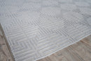Exquisite Rugs Manzoni Handmade Hand Loomed Viscose and Cotton Area Rug