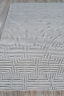 Exquisite Rugs Manzoni Handmade Hand Loomed Viscose and Cotton Area Rug