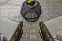 Exquisite Rugs Naples INDOOR/OUTDOOR Handmade Flatwoven PET yarn Area Rug