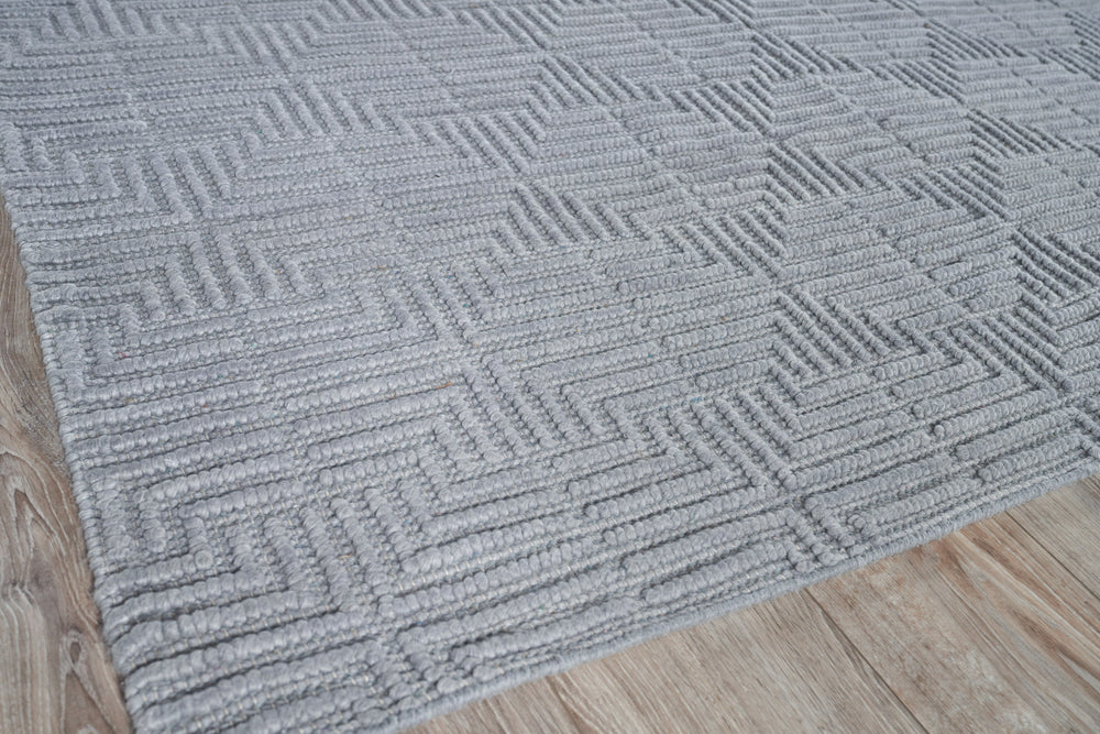 Exquisite Rugs Manzoni Handmade Hand Loomed Viscose and Cotton Area Rug