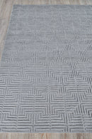 Exquisite Rugs Manzoni Handmade Hand Loomed Viscose and Cotton Area Rug