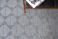Exquisite Rugs Manzoni Handmade Hand Loomed Viscose and Cotton Area Rug