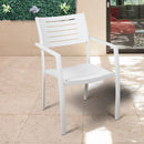 International Home Miami Atlantic Noordam 7 Piece Rectangular Patio Dining Set