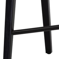 Sunpan Dominic Counter Stool in Black / Walnut / Light Oak