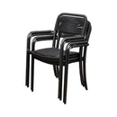 International Home Miami Atlantic Oosterdam 4 Piece Patio Armchair Set