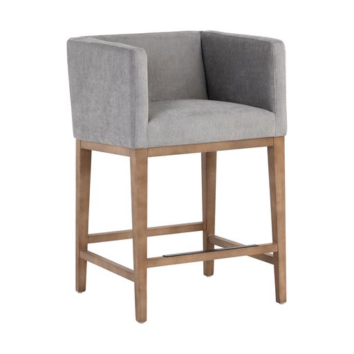Sunpan Maxine Counter Stool - Polo Club Stone
