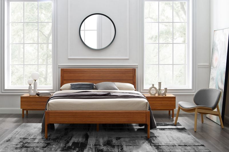Greenington Ventura Queen / King Platform Bed Amber