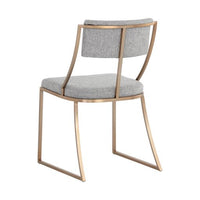 Sunpan Makena Dining Chair Monument Oatmeal / Pebble