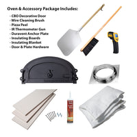 Chicago Brick CBO-750 Commercial/Residential Hybrid DIY Kit:(Pre-Assembled) 6-Piece Oven